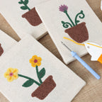 Floral Plants 2 | Mini Punch Needle Kit