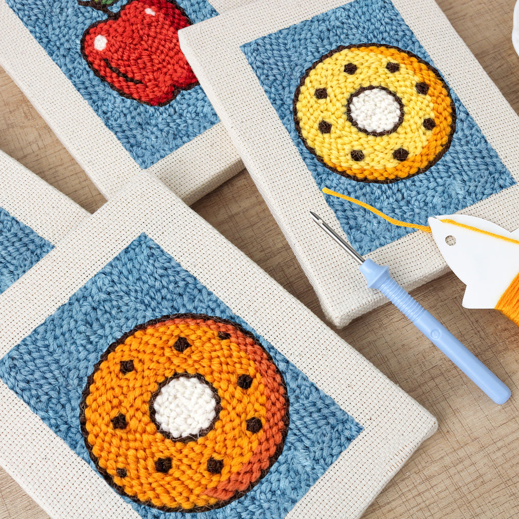 Snacks & Desserts 18 | Mini Punch Needle Kit