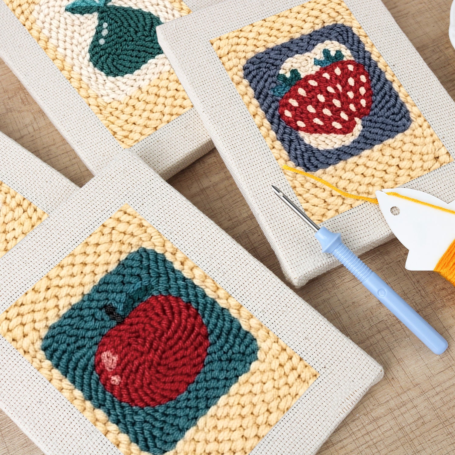 Fruits & Vegetables 34 | Mini Punch Needle Kit