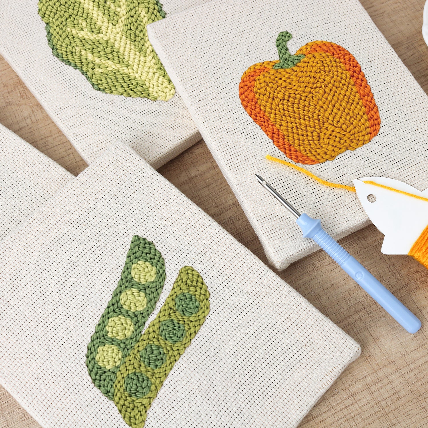 Fruits & Vegetables 28 | Mini Punch Needle Kit