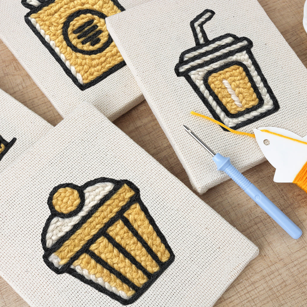 Fast Food 6 | Mini Punch Needle Kit