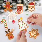 8 Christmas hangers - Christmas cookies set