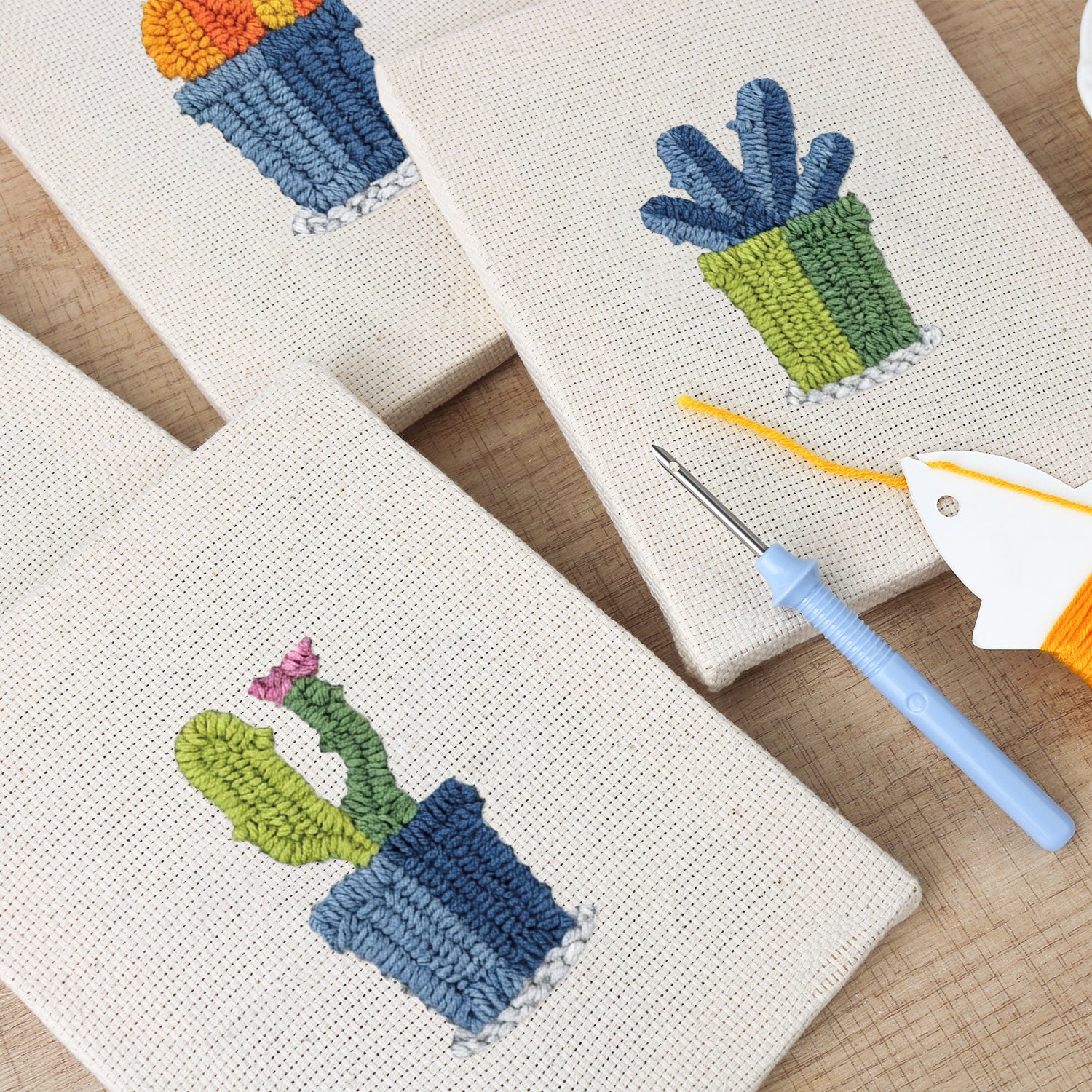 Cactus & Succulents 7 | Mini Punch Needle Kit