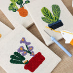 Potted Plants 1 | Mini Punch Needle Kit