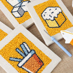 Snacks & Desserts 25 | Mini Punch Needle Kit