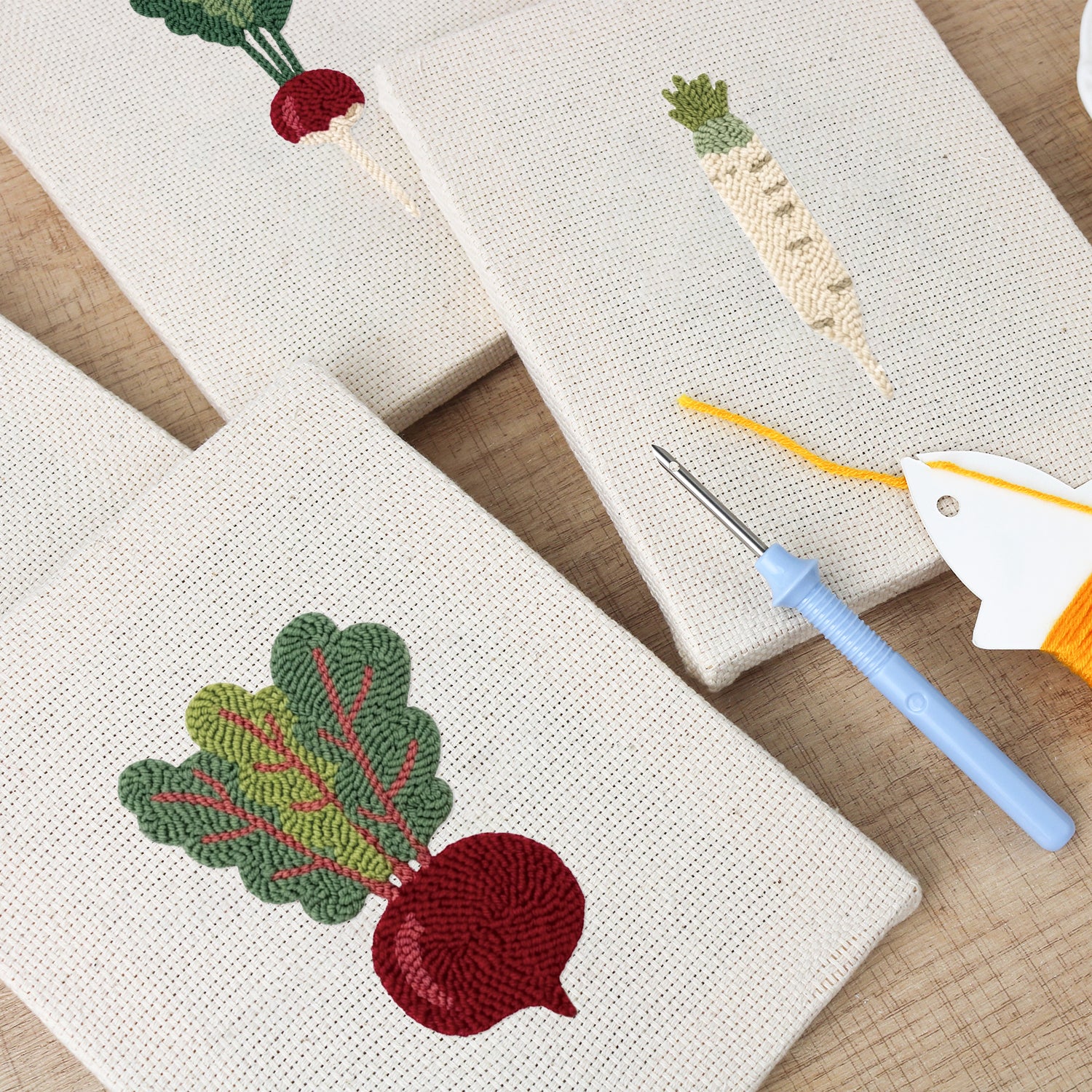 Fruits & Vegetables 39 | Mini Punch Needle Kit