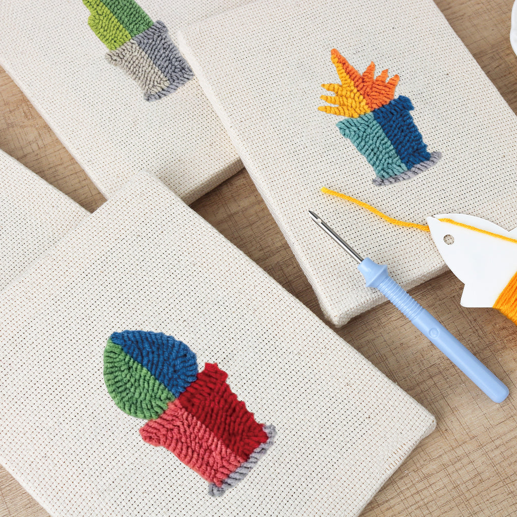 Cactus & Succulents 5 | Mini Punch Needle Kit