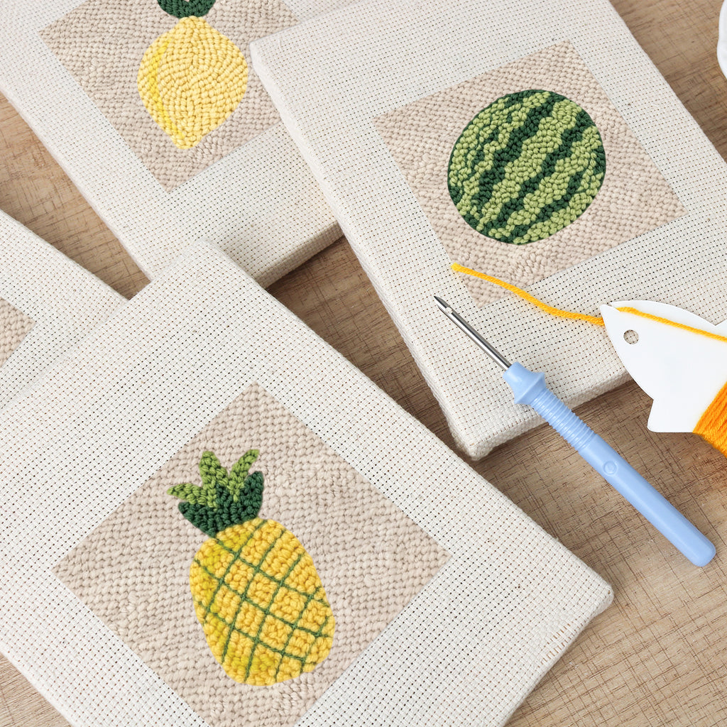Fruits & Vegetables 27 | Mini Punch Needle Kit
