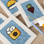 Snacks & Desserts 3 | Mini Punch Needle Kit