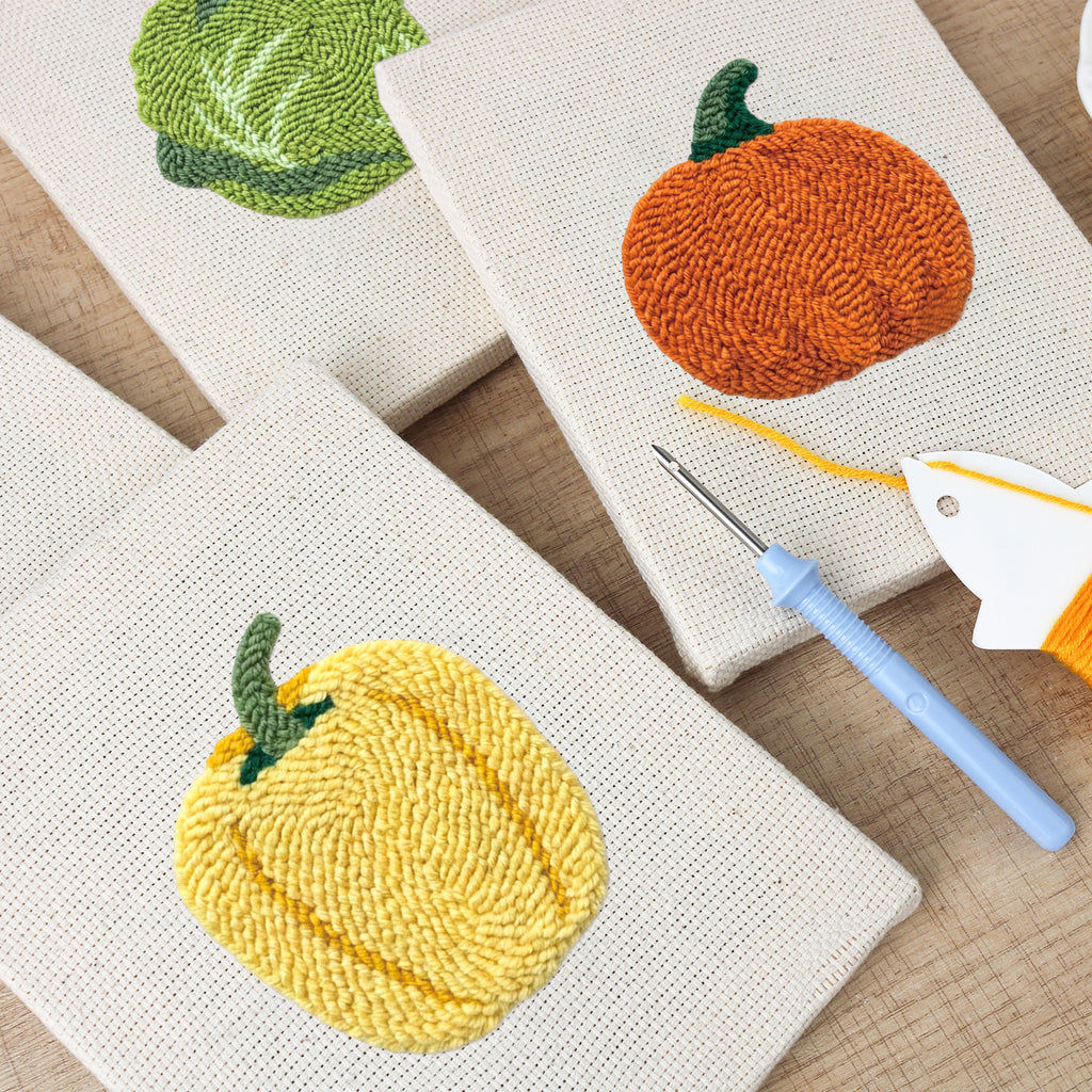 Fruits & Vegetables 2 | Mini Punch Needle Kit