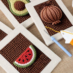 Fruits & Vegetables 11 | Mini Punch Needle Kit