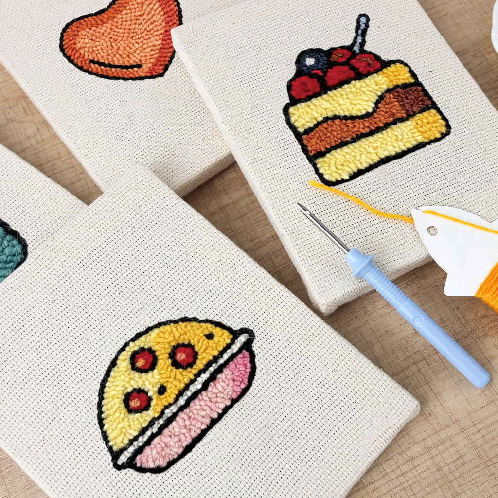 Snacks & Desserts 28 | Mini Punch Needle Kit