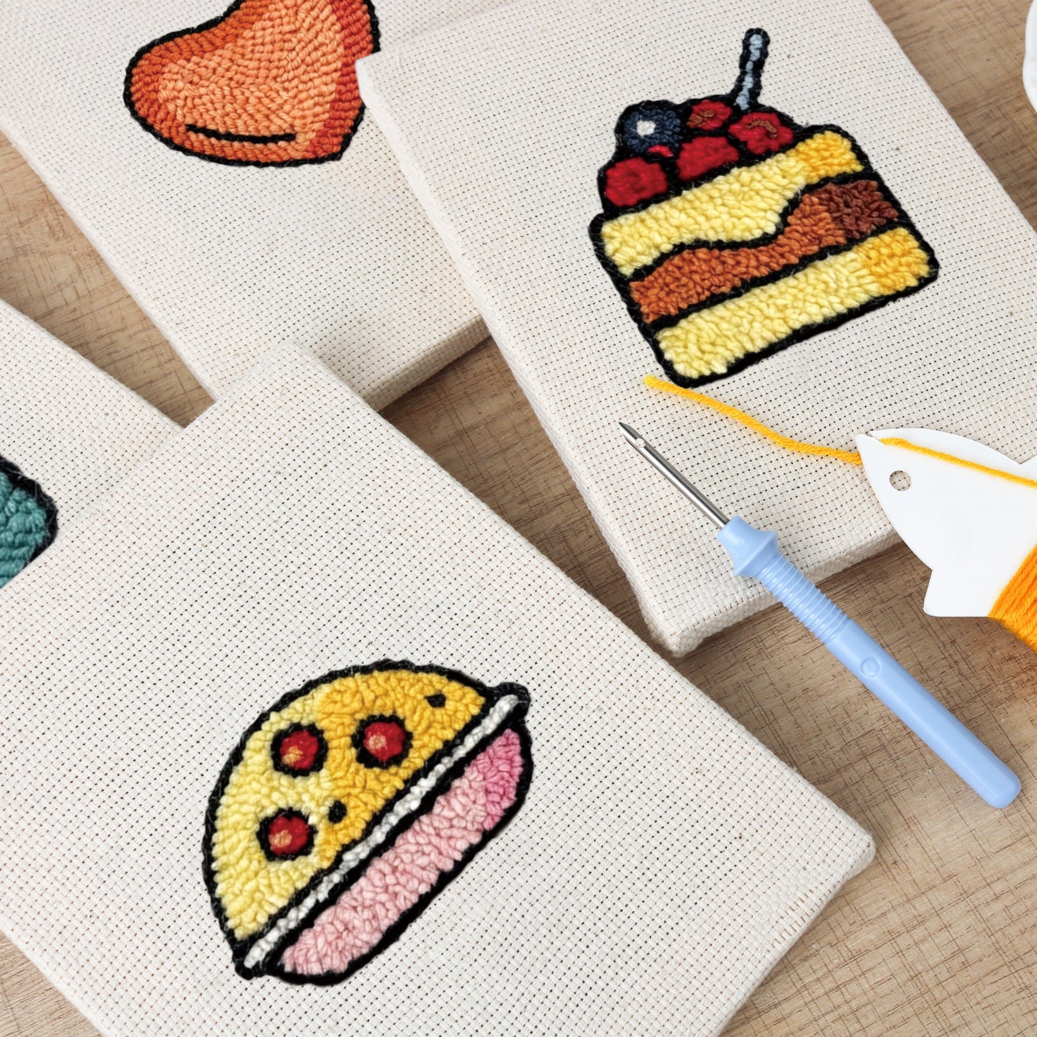 Snacks & Desserts 28 | Mini Punch Needle Kit