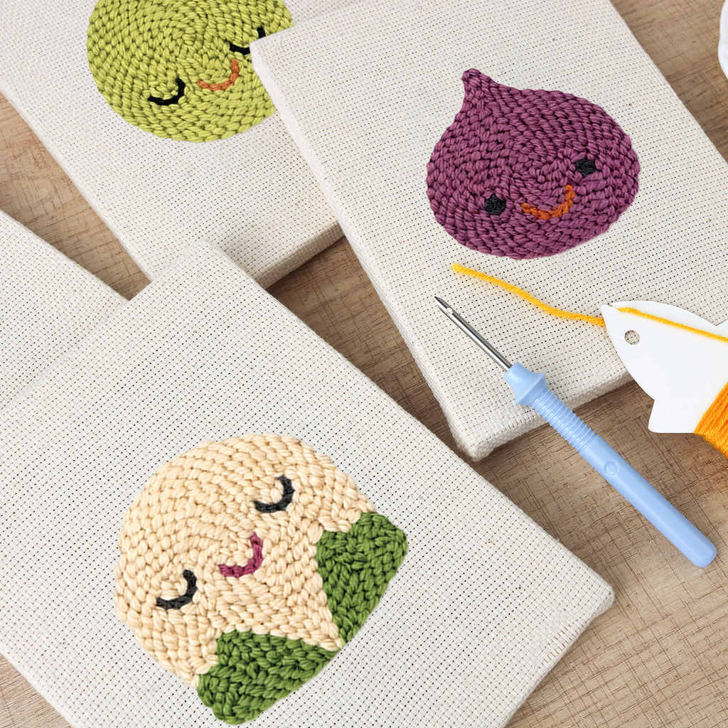 Fruits & Vegetables 33 | Mini Punch Needle Kit