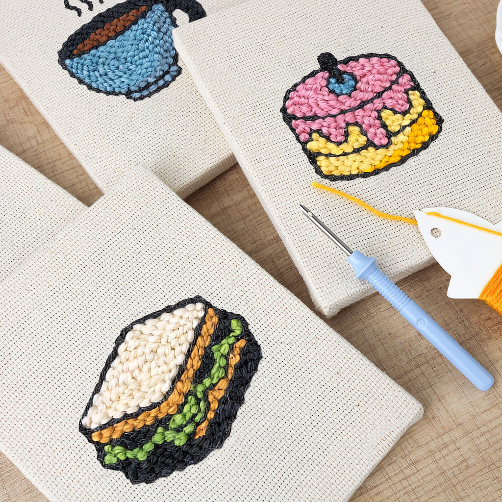 Snacks & Desserts 20 | Mini Punch Needle Kit