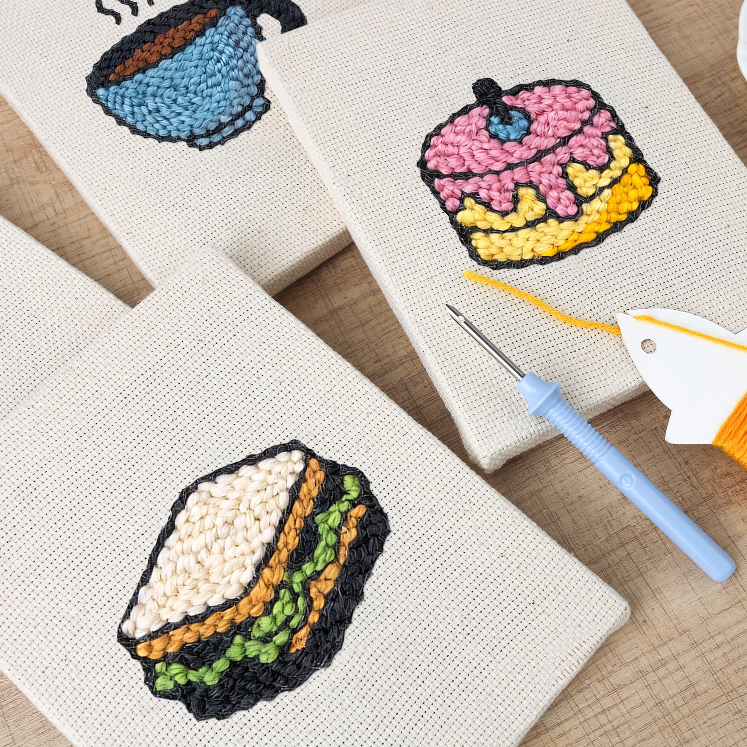 Snacks & Desserts 20 | Mini Punch Needle Kit