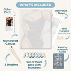 Elegant Woman | Paint by Numbers