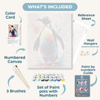Pinguin - Color Splash | Paint by Number