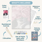 Noir Woman | Paint by Numbers