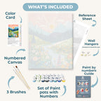 Colorful Landscape | Paint by Numbers