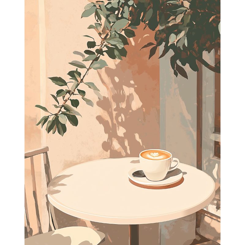 Morning coffee | Paint by Numbers