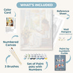 Reading by the Window | Paint by Numbers