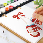 2026 Paint by Numbers desk Calendar | Merry Christmas Edition