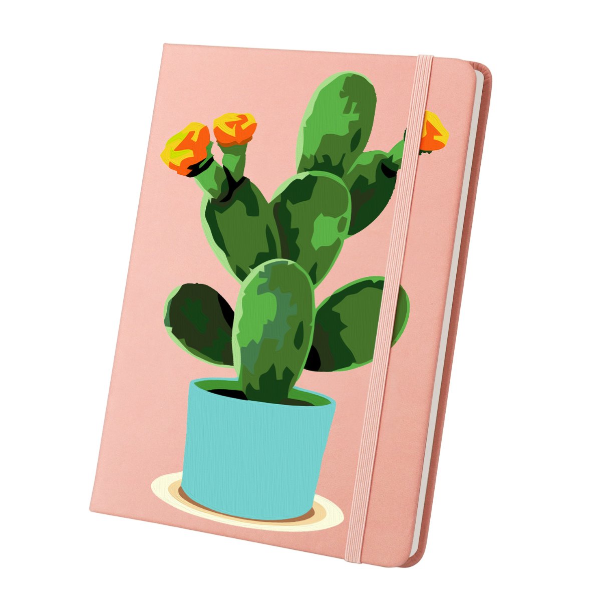 Paint by Number Notebook - Cactus | 2 Colors