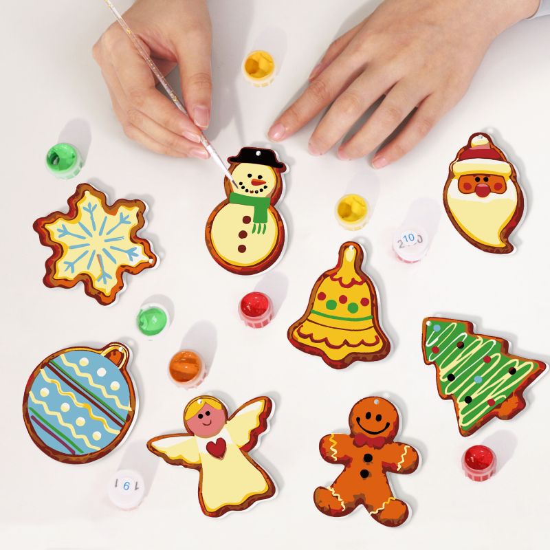 8 Christmas hangers - Christmas Eve set