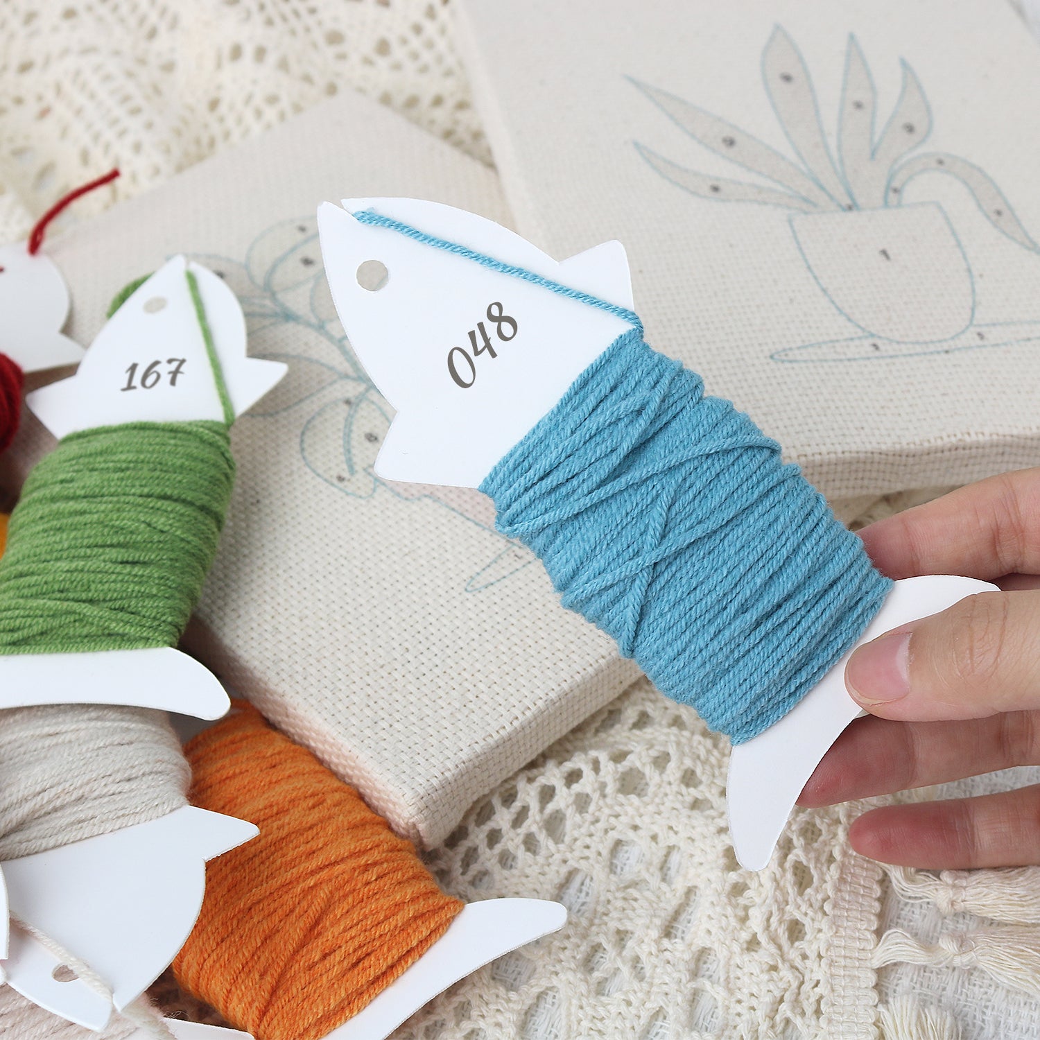 Fruits & Vegetables 34 | Mini Punch Needle Kit