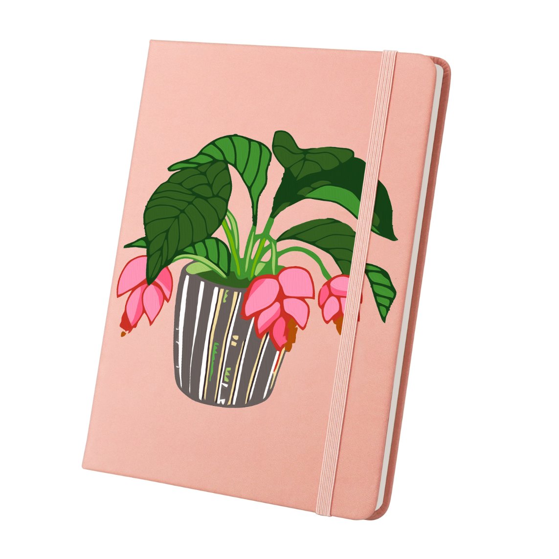 Paint by Number Notebook - Houseplant | 2 Colors