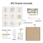 9 Mini Paintings – Bachelorette Set