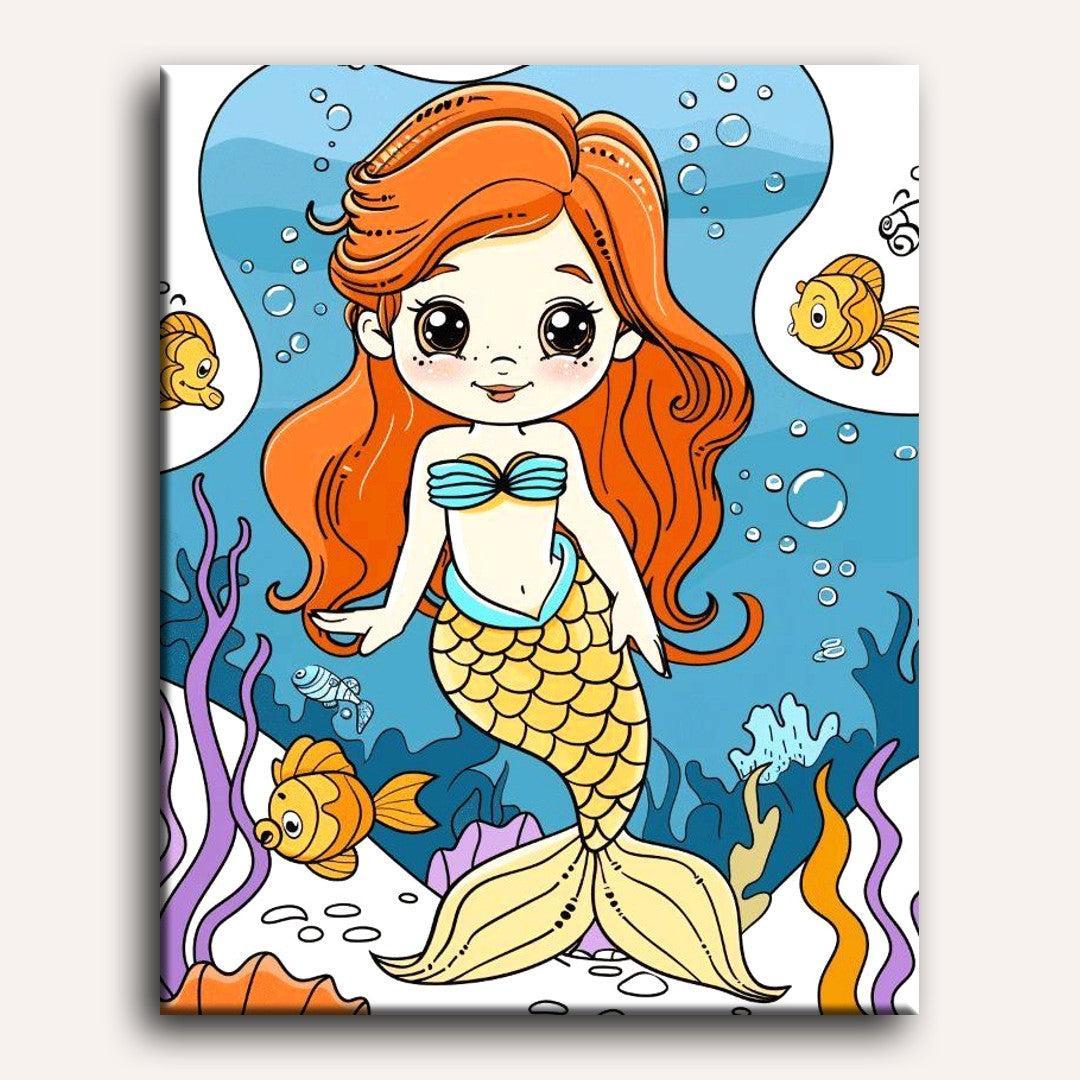 Mermaid | Paint by Numbers