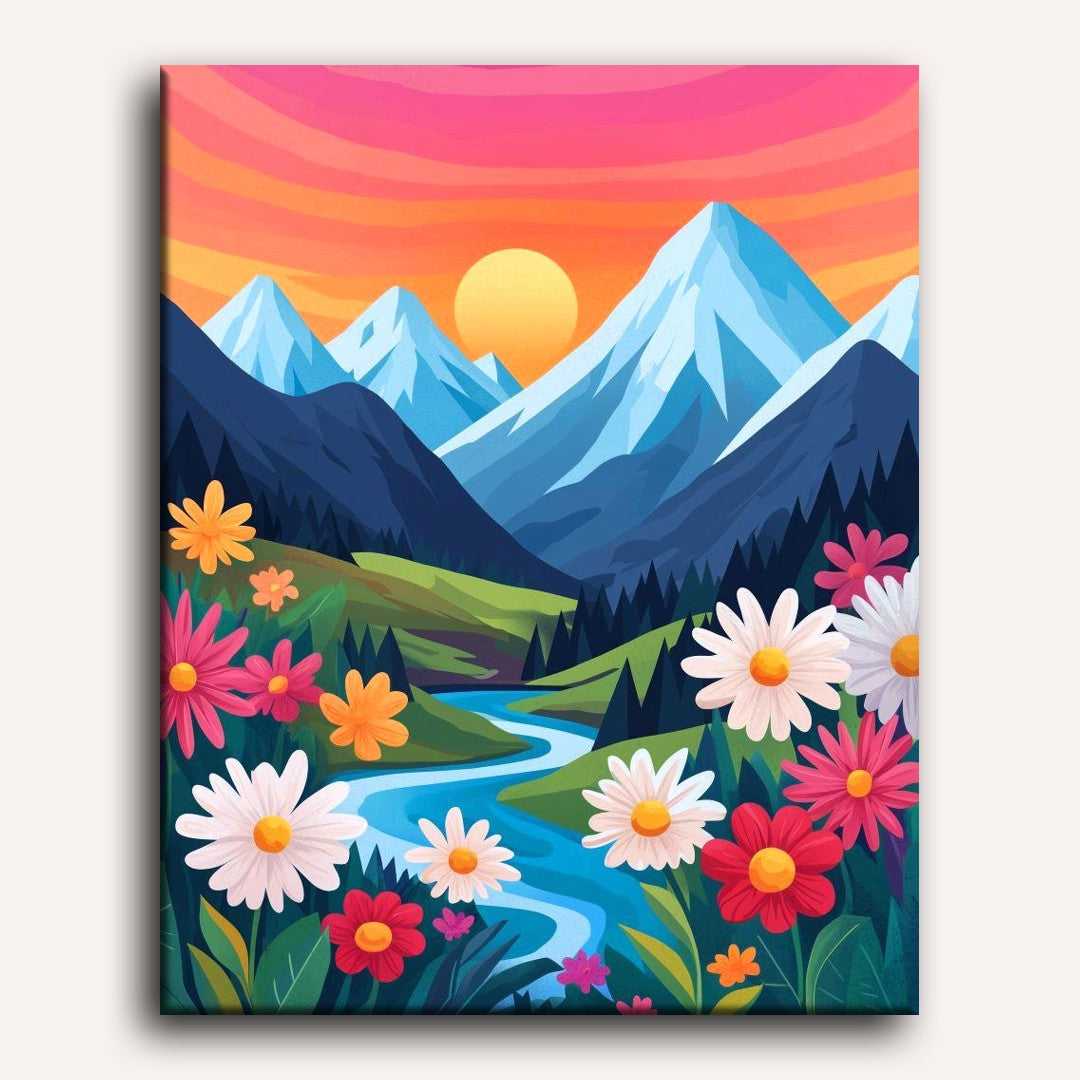 Colorful Landscape 5 | Paint by Numbers