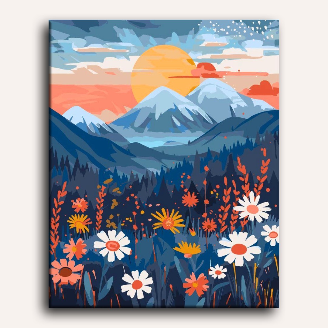 Colorful Landscape 3 | Paint by Numbers