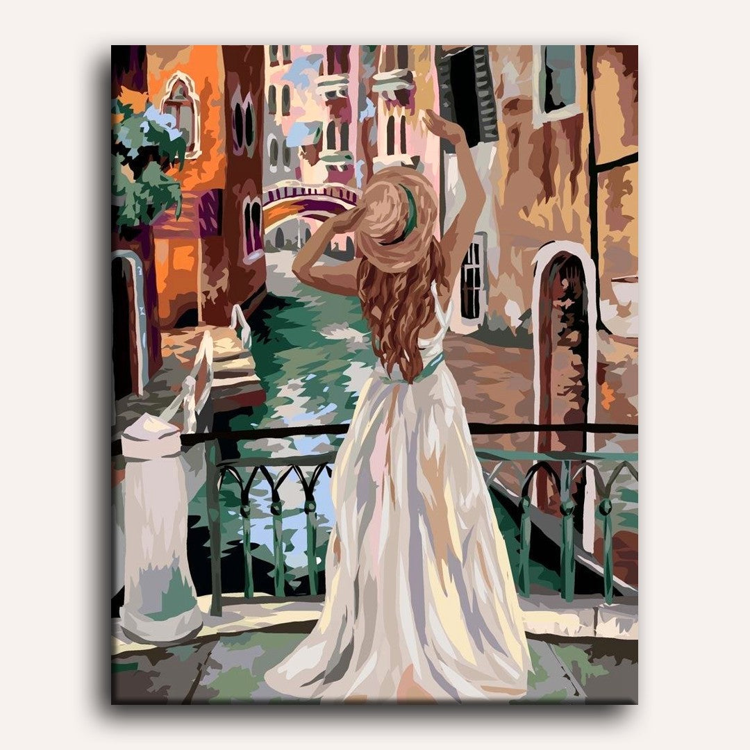 Woman in Venice 2 | Paint by Numbers