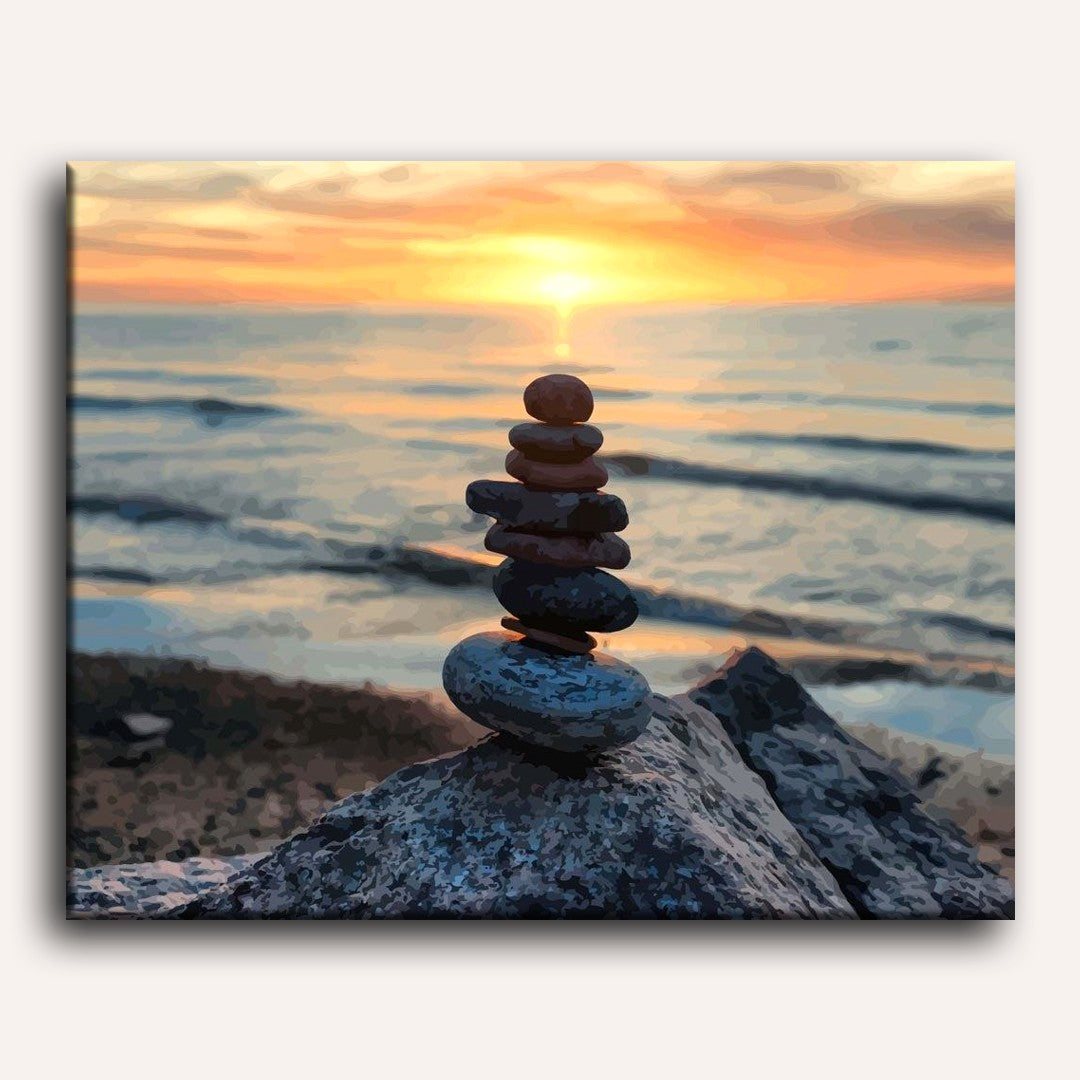 Baltic Sea - Stones | Paint by Numbers