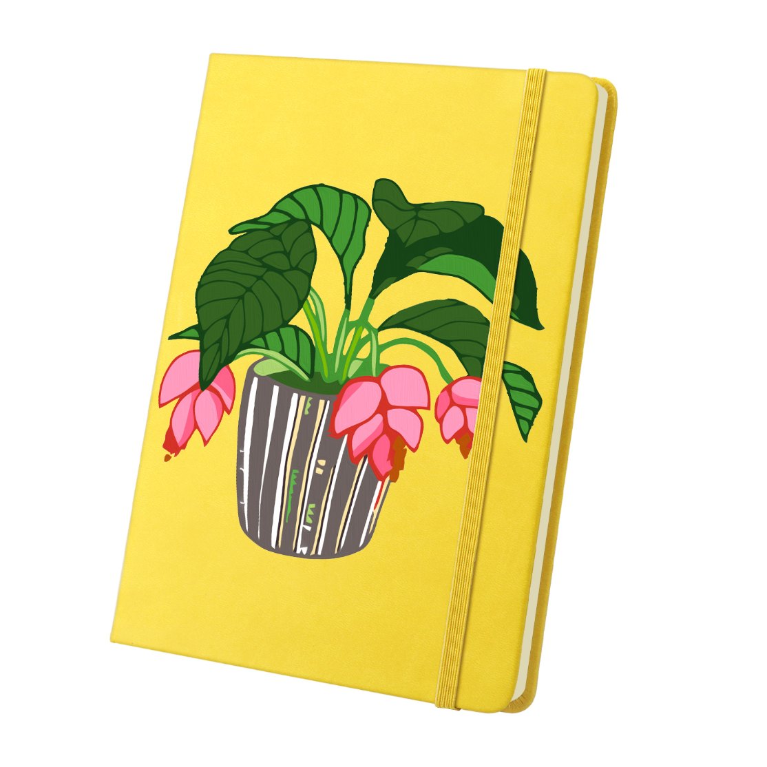 Paint by Number Notebook - Houseplant | 2 Colors