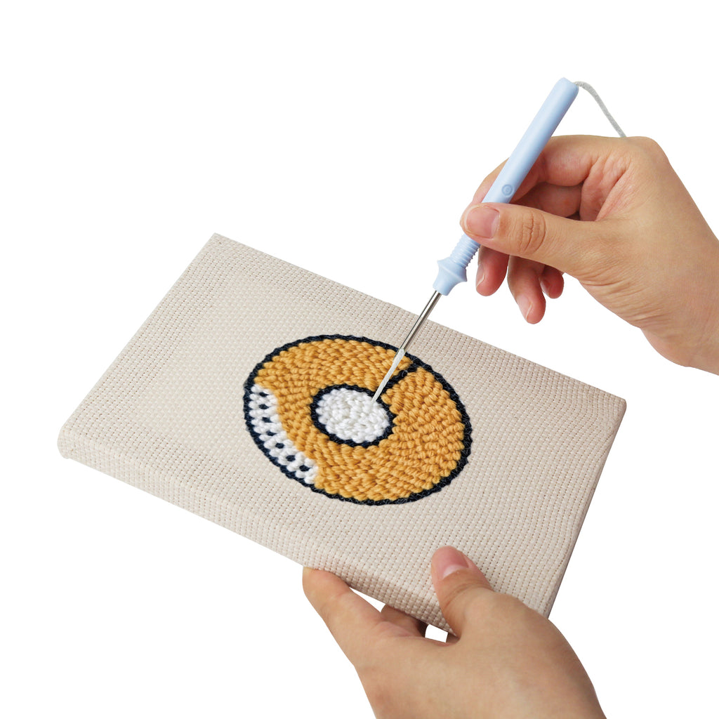 Snacks & Desserts 1 | Mini Punch Needle Kit