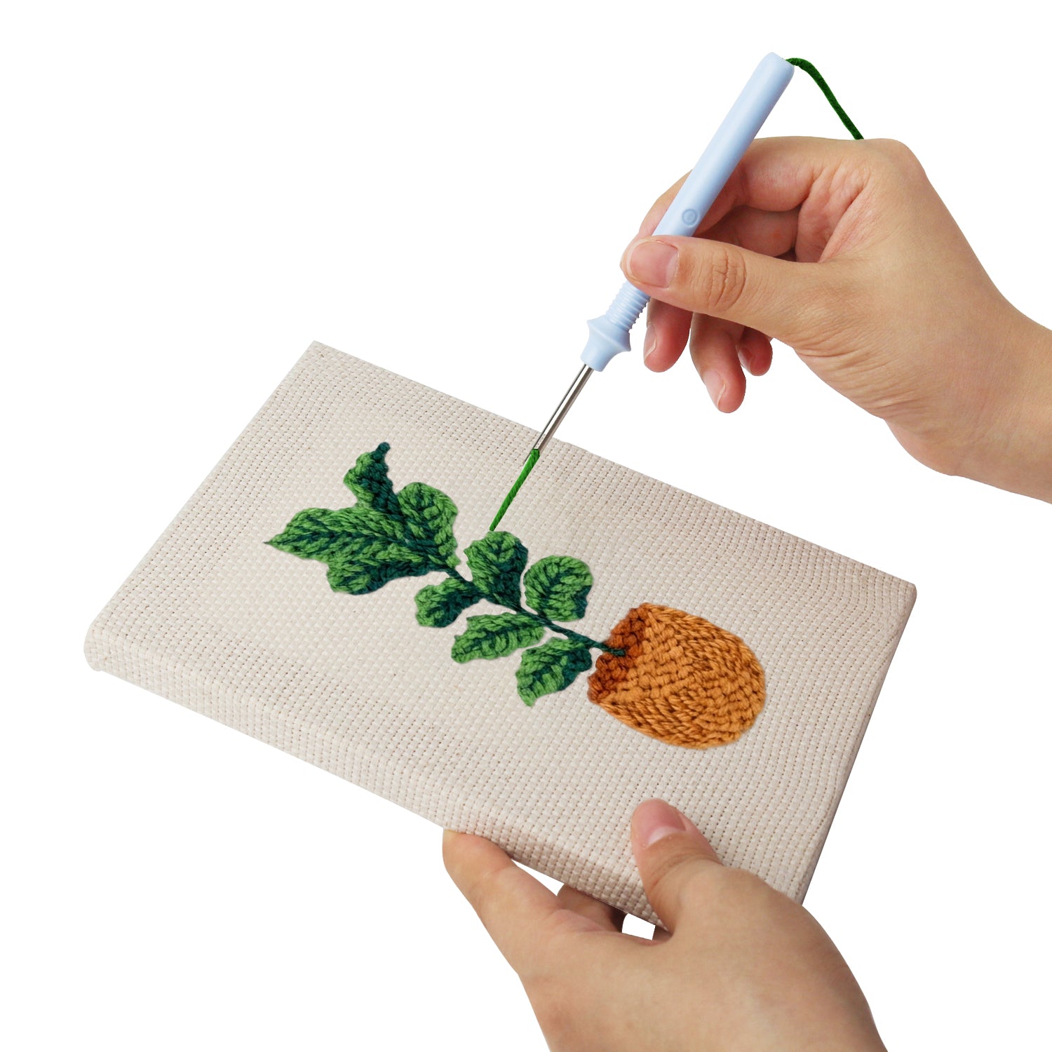 Potted Plants 3 | Mini Punch Needle Kit