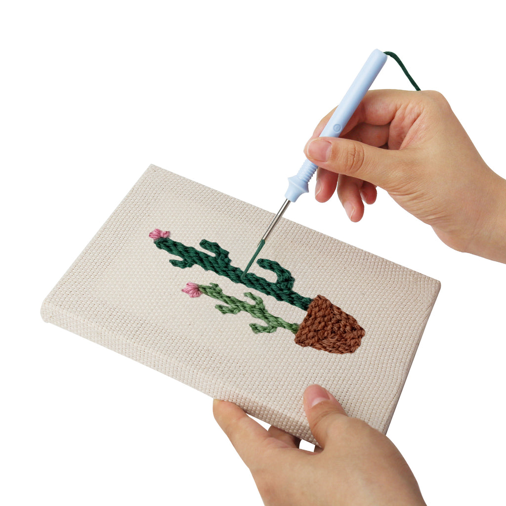 Potted Plants 6 | Mini Punch Needle Kit