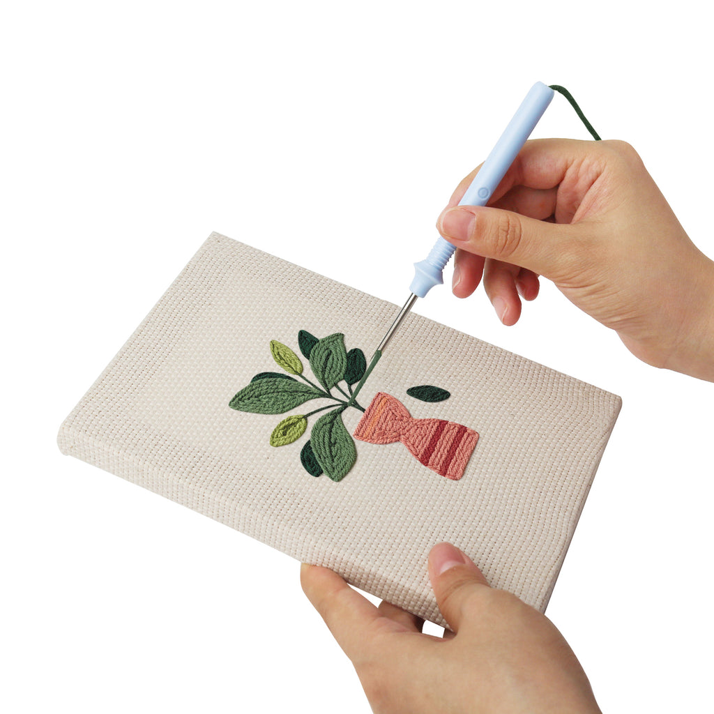 Potted Plants 10 | Mini Punch Needle Kit
