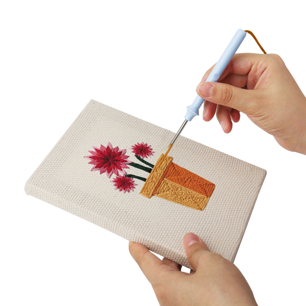 Floral Plants 5 | Mini Punch Needle Kit