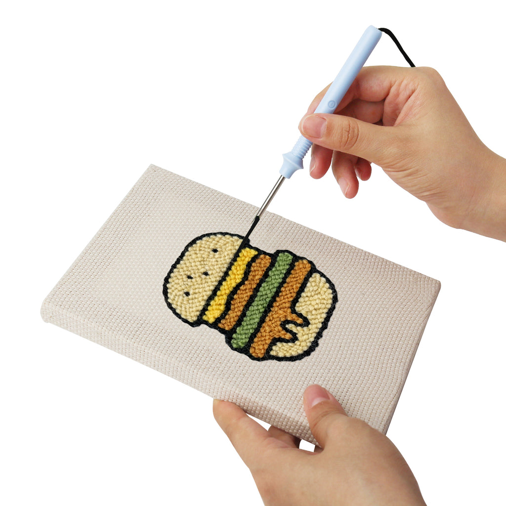 Fast Food 4 | Mini Punch Needle Kit