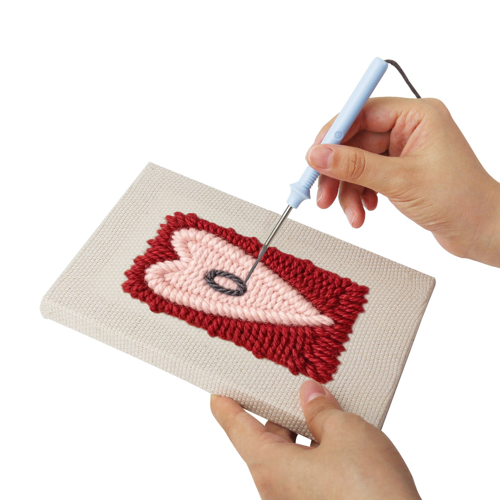 Love & Valentine 1 | Mini Punch Needle Kit