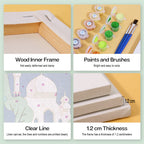 6 Mini Paintings | Beautiful Landscapes Set