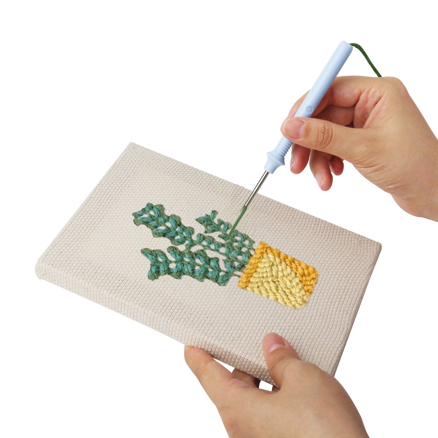 Potted Plants 13 | Mini Punch Needle Kit