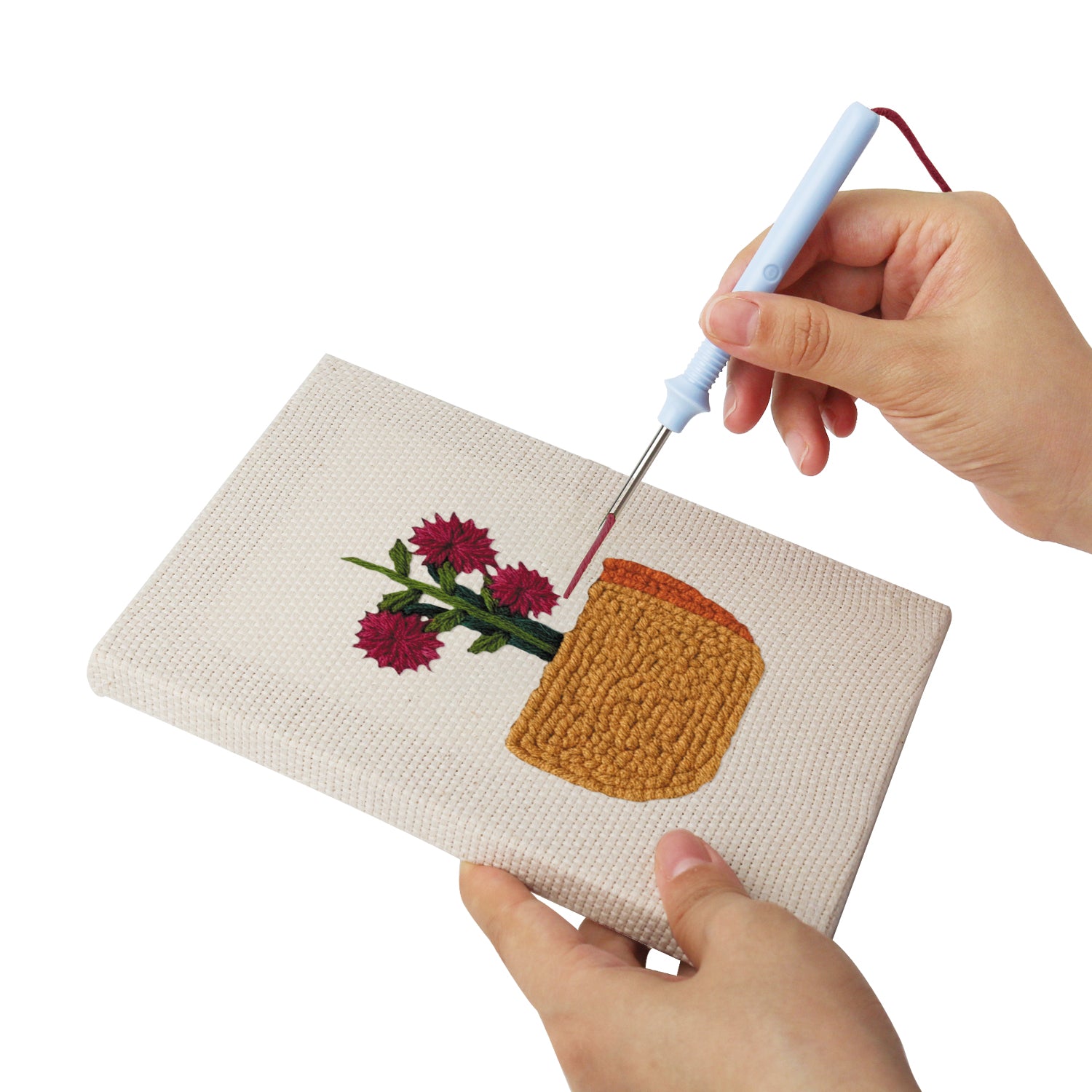 Floral Plants 4 | Mini Punch Needle Kit