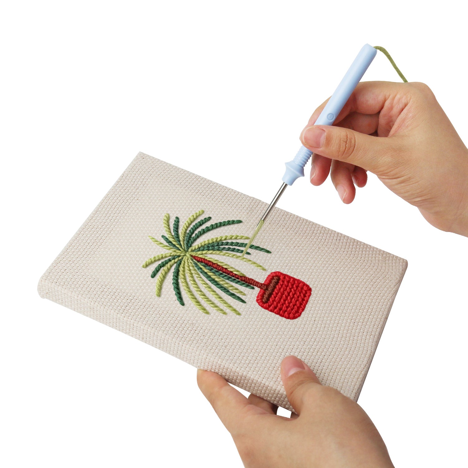 Potted Plants 4 | Mini Punch Needle Kit