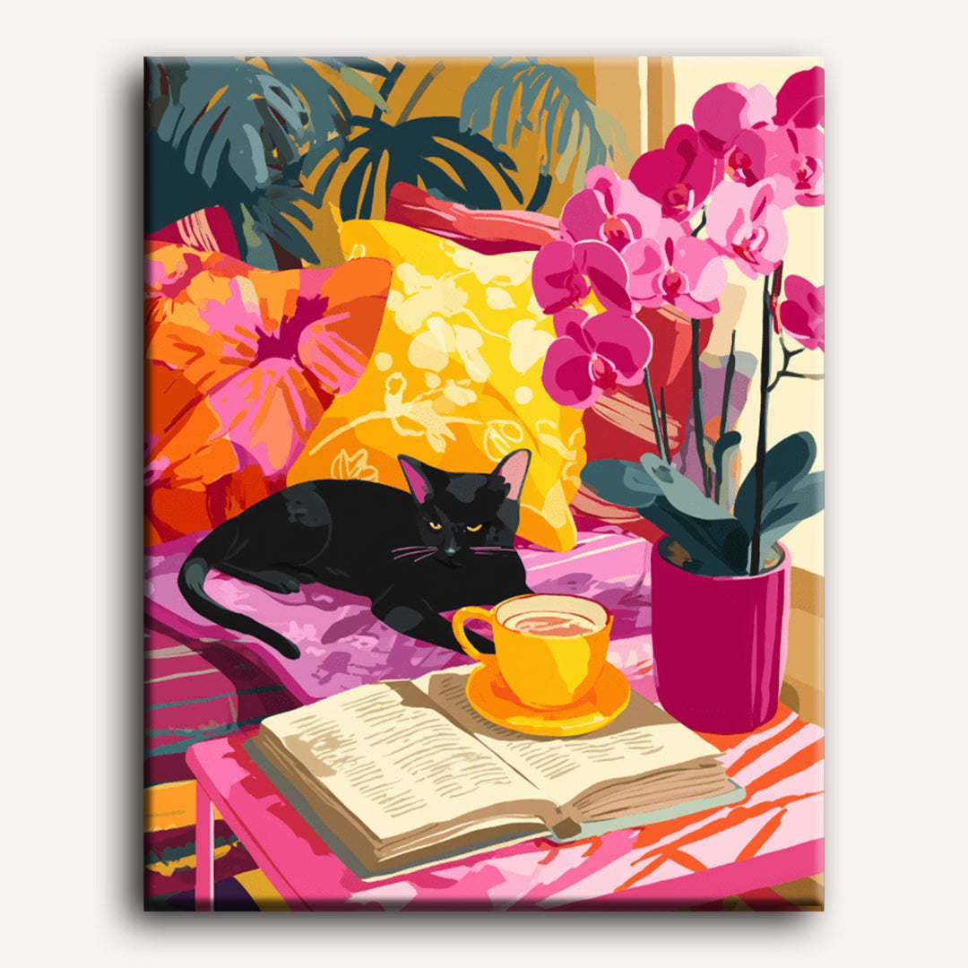 A lazy day | Paint by Number